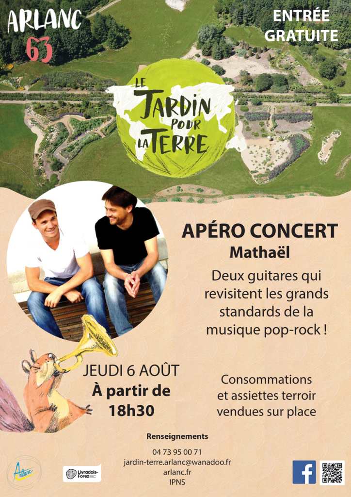 Jardin pour la terre Apéro Concert