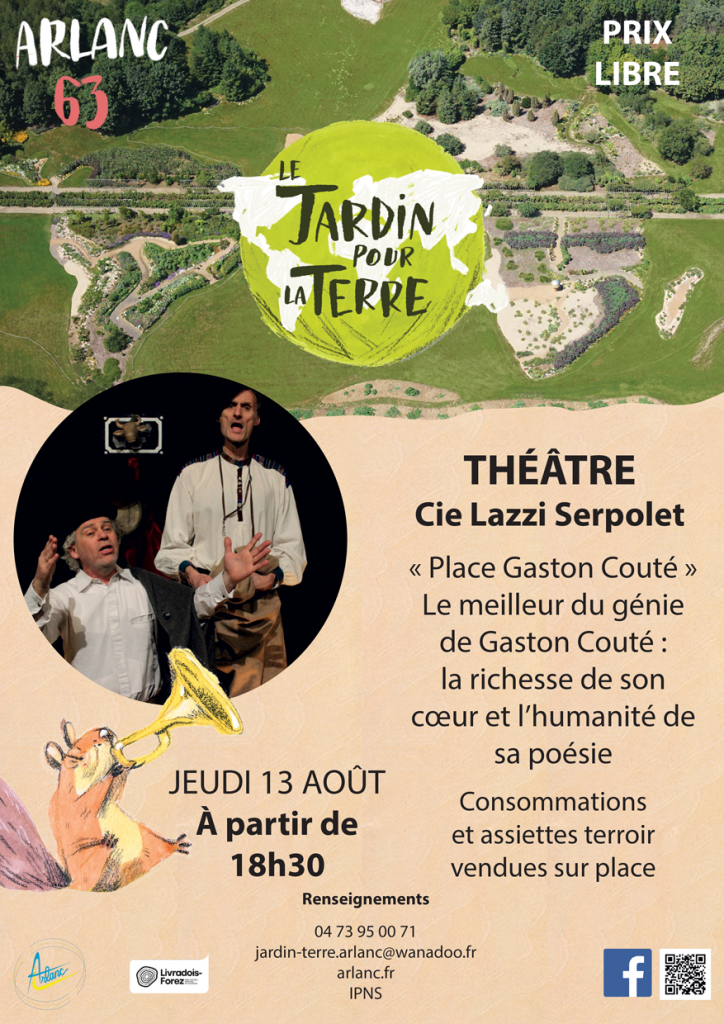 Apéro concert au Jardin pour la terre